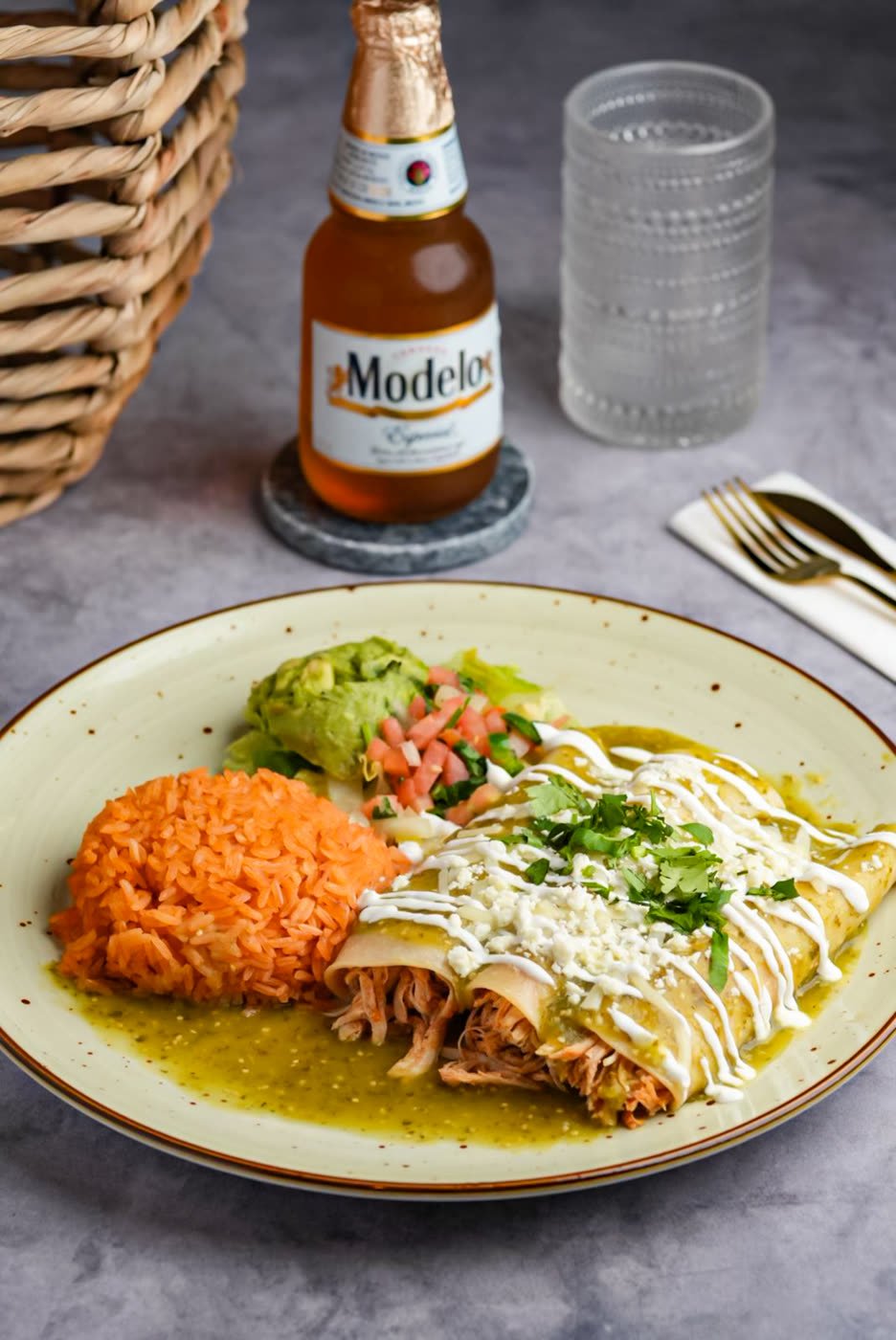 Enchiladas verdes — recipes passed down from our grandmother's kitchen